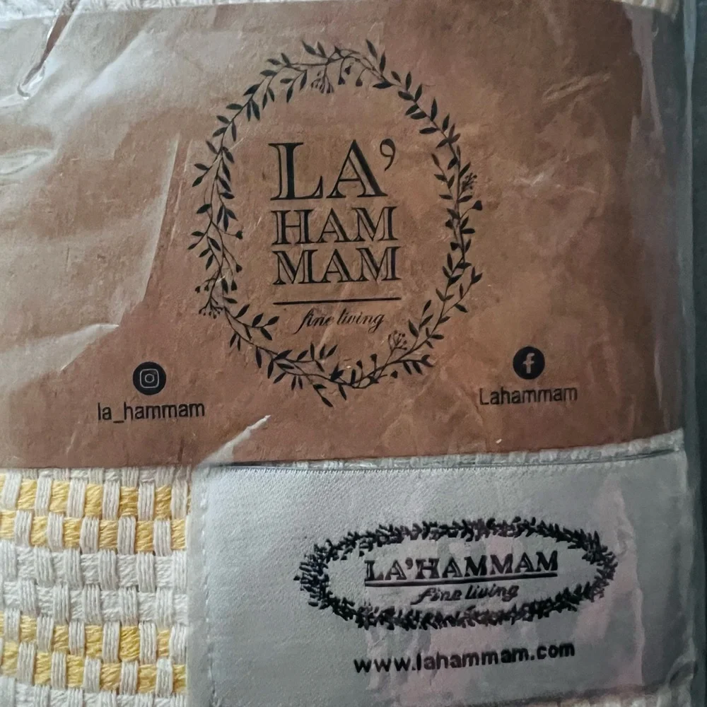 NIP La’ Hammam Turkish Hand Towels (2 towels)